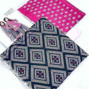 Alkaram 3pc Printed Lawn