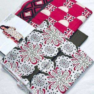 Alkaram 3pc Printed Lawn