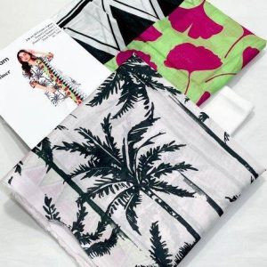 Alkaram 3pc Printed Lawn