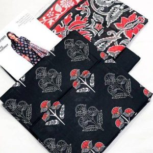 Alkaram 3pc Printed Lawn