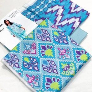 Alkaram 3pc Printed Lawn