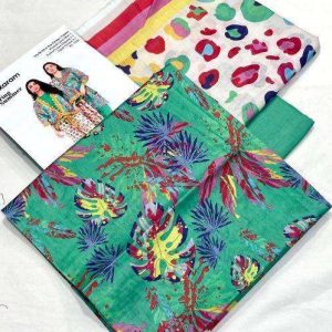 Alkaram 3pc Printed Lawn