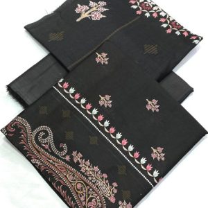 E. By eman 3pc Printed Lawn
