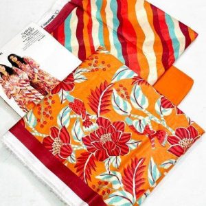 Alkaram Printed 3pc Lawn