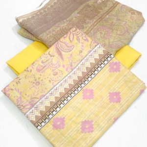 Khaadi Printed 3pc Lawn