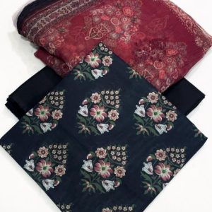 Khaadi Printed 3pc Lawn
