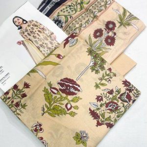 Marinas Printed 3pc Lawn