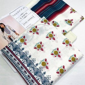 Marinas Printed 3pc Lawn