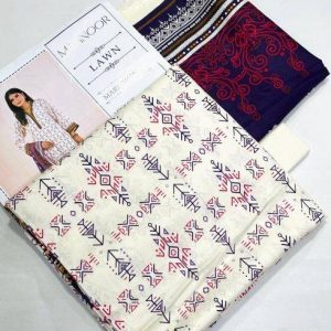 Marinas Printed 3pc Lawn