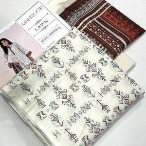 Marinas Printed 3pc Lawn