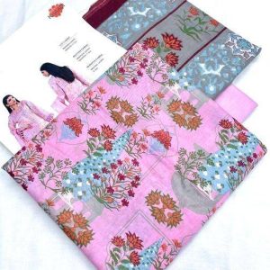 Khaadi Printed 3pc Lawn