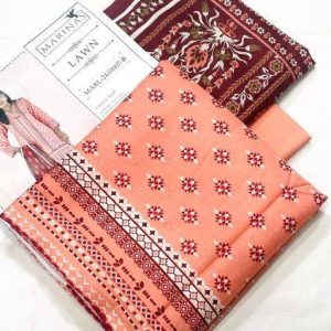Marinas Printed 3pc Lawn