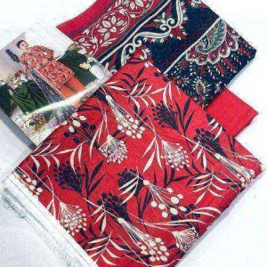 Zesh Printed 3pc Lawn