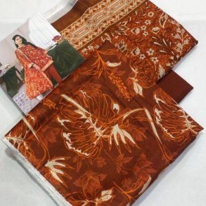 Zesh Printed 3pc Lawn