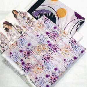 Regalia Bana Dora Printed 3pc Lawn