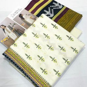 Regalia Bana Dora Printed 3pc Lawn