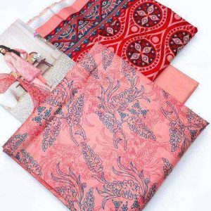 Zesh Printed 3pc Lawn