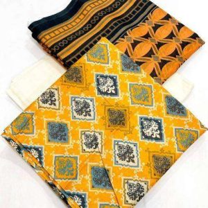 Big Brand 3pc Printed Lawn