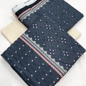Big Brand 3pc Printed Lawn