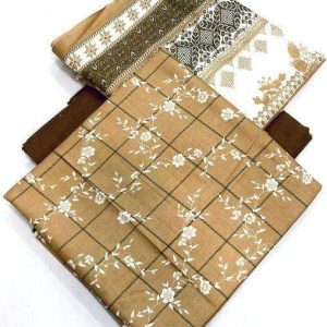 Big Brand 3pc Printed Lawn