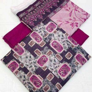 Big Brand 3pc Printed Lawn