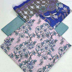 Big Brand 3pc Printed Lawn