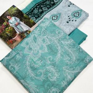 ZESH PRINTED KHADDER 3PC