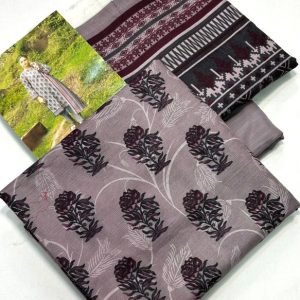 ZESH PRINTED KHADDER 3PC